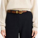 By Malene Birger - Zoilo leather belt, brunt