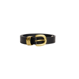 By Malene Birger - Zoilo leather belt, sort