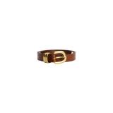 By Malene Birger - Zoilo leather belt, brunt