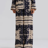 By Malina - Bella satin look palazzo pants