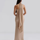 By Malina - Zelda scarf detail maxi dress