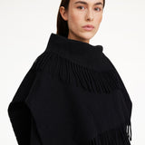 By Malene Birger - Turtla wool fringe bib