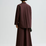 By Malene Birger - Derris organic cotton shirt, Aubergine