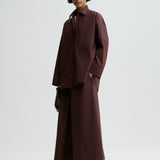 By Malene Birger - Derris organic cotton shirt, Aubergine