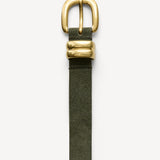 By Malene Birger - Zoilo suede belt, grøn