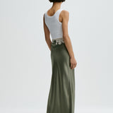 By Malene Birger - Erika maxi skirt, grøn