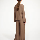 By Malene Birger - Lucee flared trousers, brun