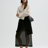 By Malene Birger - Derris silke organza skjorte, hvid