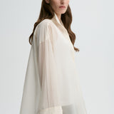By Malene Birger - Derris silke organza skjorte, hvid