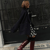 Dante6 - Krissy check pleated mini skirt