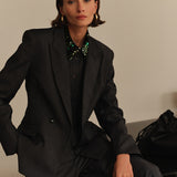 Dante6 - Acelyn Tailored blazer, grey