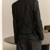 Dante6 - Acelyn Tailored blazer, grey