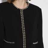 Dante6 - Virgo bead blazer, sort