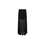 Neo Noir - Mariya Lace nederdel, sort