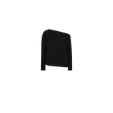 Dante6 - Mayu off-shoulder sweater, sort