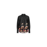 KARMAMIA - Joseph Shirt - Black blossom