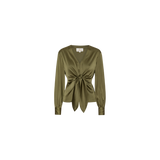 KARMAMIA - Blair Blouse - Semi rich olive