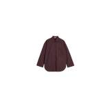 By Malene Birger - Derris organic cotton shirt, Aubergine