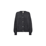 DEPECHE - SarahDe Alpaca Cardigan, grå