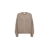 DEPECHE - SarahDe Alpaca Cardigan, sand