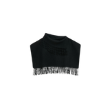 By Malene Birger - Turtla wool fringe bib