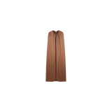 By Malene Birger - Dallie satin maxi cape, Latte Brown