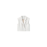Copenhagen Muse - Cmtailor, - Short waistcoat, off white