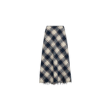IVY - Pia Distressed Maxi Skirt