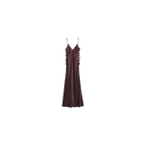 By Malene Birger - Pascale Silk maxi dress, Aubergine