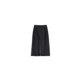 By Malene Birger - Esta silk organza skirt, sort