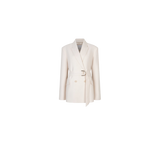 Dante6 - Dome belted blazer, Cream