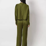 Dante6 - Jules Creased Pants, Fern Green
