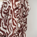 Dante6 - Zaliyah boho chiffon printed top