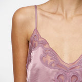 Dante6 - Ligne blonde camisole top med justerbare stropper, Mauve