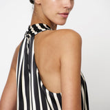 Dante6 - Drewan stribet halterneck top