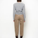 Dante6 - Benyo knitted wrap top, grå