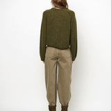 Dante6 - Kyoto strik, Olive green