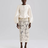 By Malina - Vendela blouse, Ivory