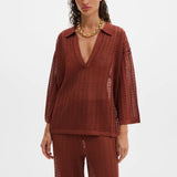 Malina - Imene shirt, Rust