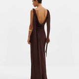 Malina - Vida maxi dress, Espresso