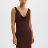 Malina - Vida maxi dress, Espresso