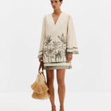 Malina - Leonella mini dress, Palm