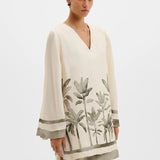 Malina - Leonella mini dress, Palm