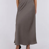 Neo Noir - Vicky Heavy Sateen Skirt