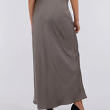 Neo Noir - Vicky Heavy Sateen Skirt