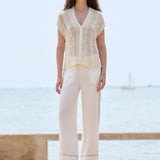 Sita Murt - Rustic Sleeveless Sweater - 161201