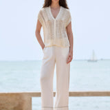 Sita Murt - Rustic Sleeveless Sweater - 161201