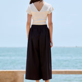 Sita Murt - V-Neck Ribbed Top - 163107