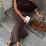 Twist & Tango - Yara Faux Suede Skirt