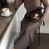 Twist & Tango - Corey Skirt, Brown